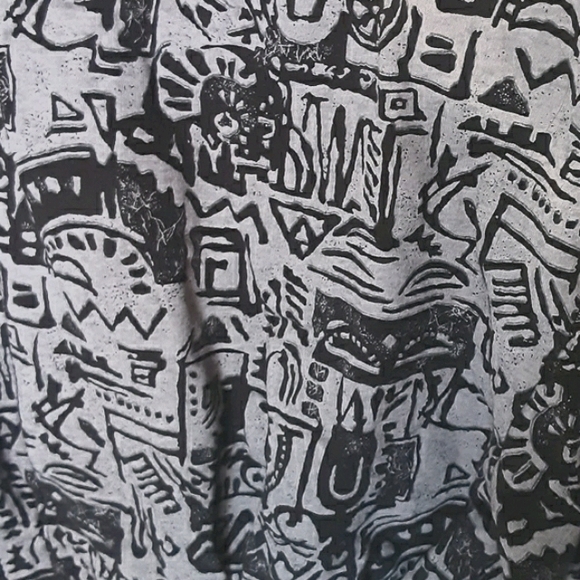 VINTAGE c80s EVER BLUE Crop Mock Neck Pullover - Picture 3 of 8